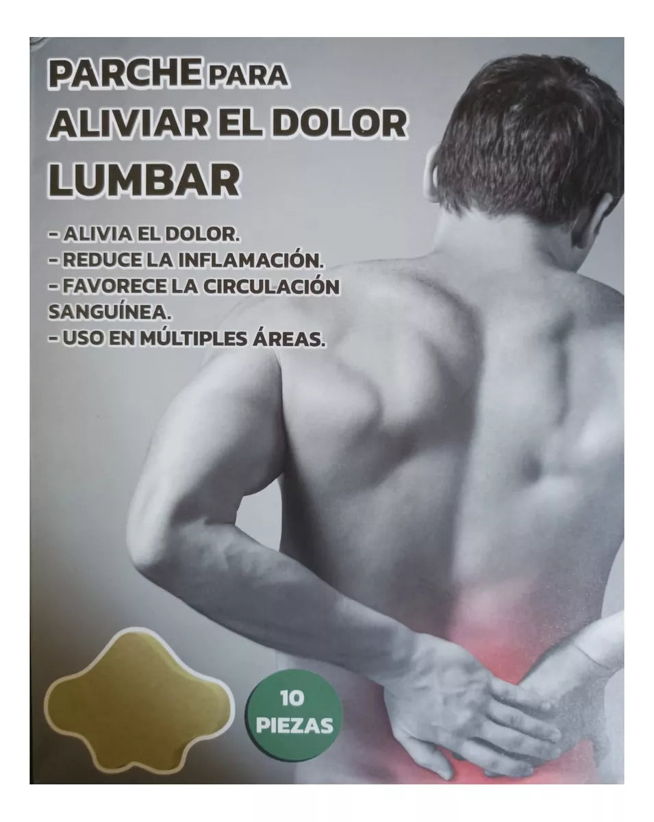 PARCHE ALIVIO DOLOR LUMBAR 10 PARCHES