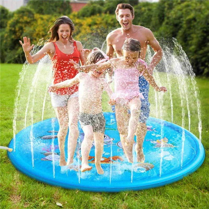 AQUA SPLASH™ - PISCINA 2 EN 1 CON ROCIADOR