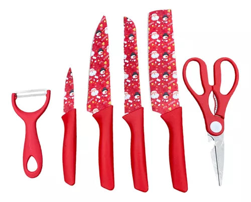 Set de Cuchillo Navideño