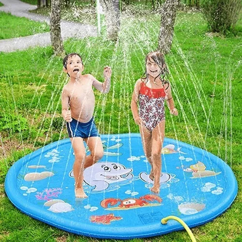 AQUA SPLASH™ - PISCINA 2 EN 1 CON ROCIADOR