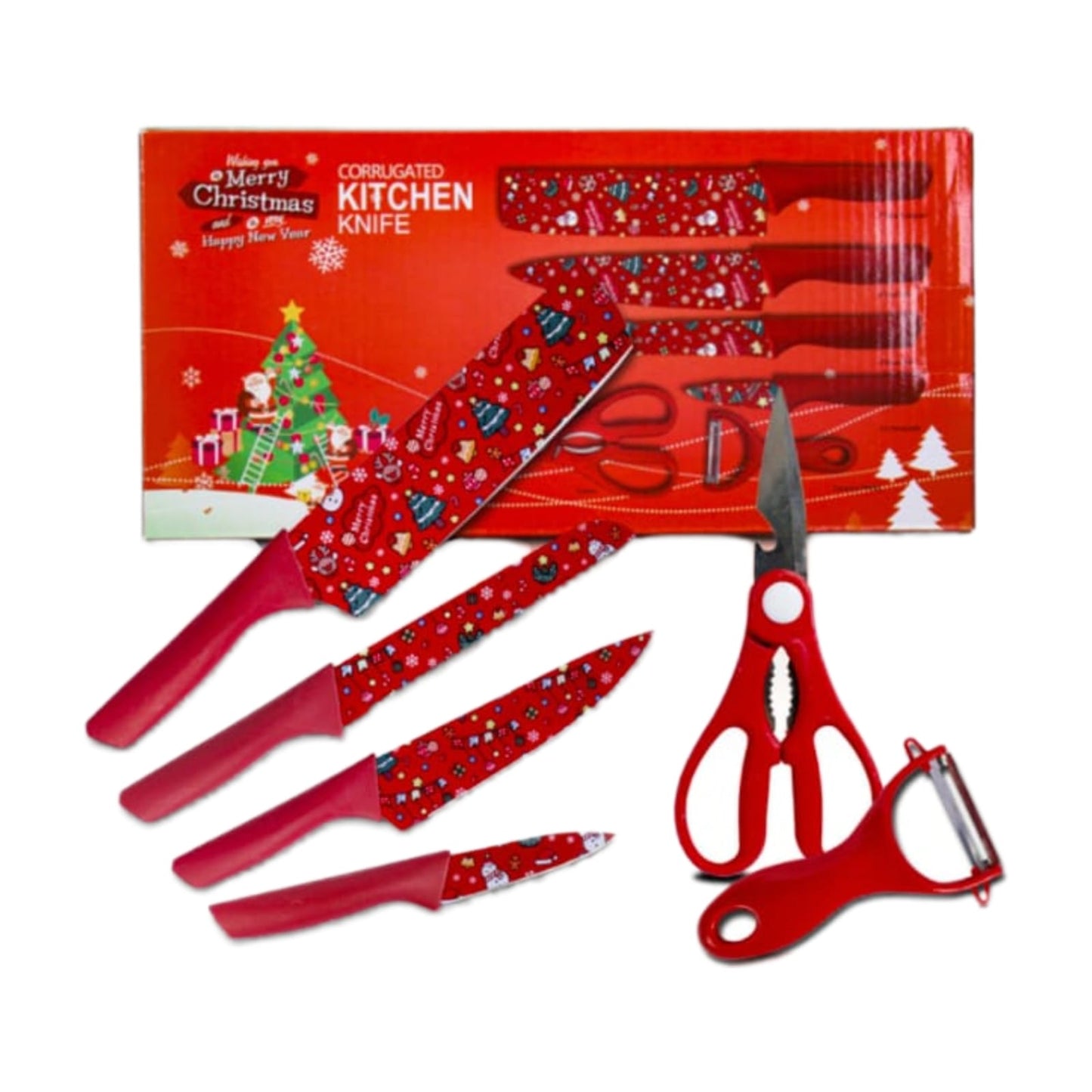 Set de Cuchillo Navideño